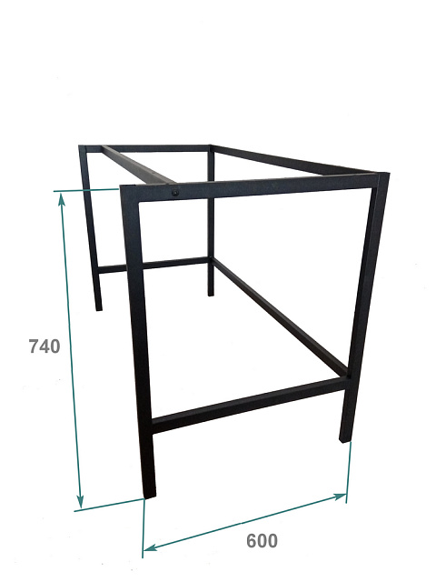 Подстолье  Daura САТЕЛЛИТ 120*60 см сталь
