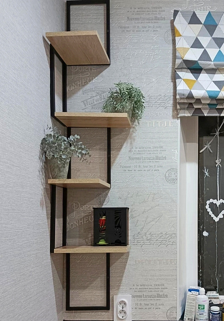 Полка угловая Daura ВЕНЕЦИЯ сталь